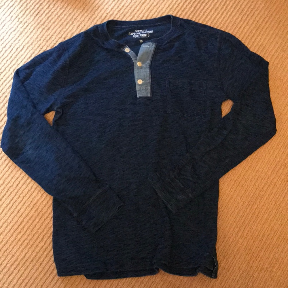 Long sleeve kids shirt